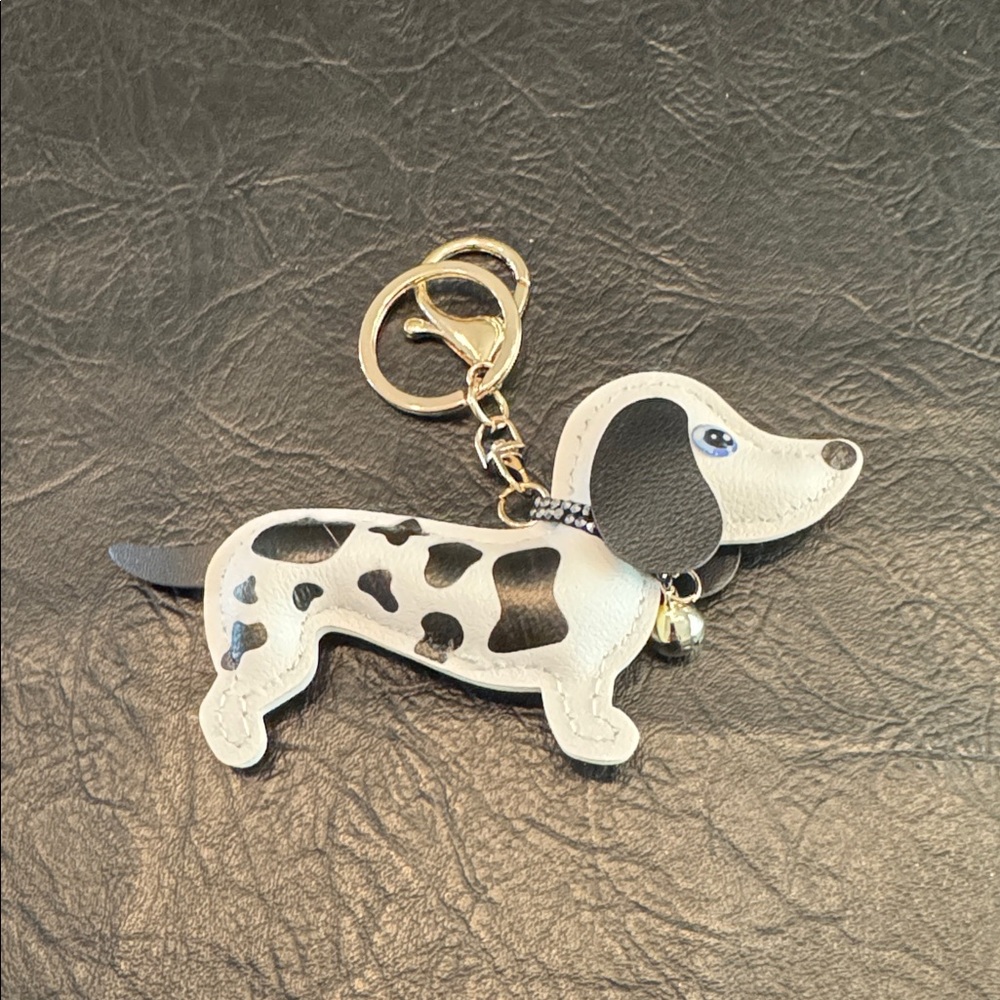 Dachshund Dog Keychain Bag Charm, NEW - Picture 5 of 5